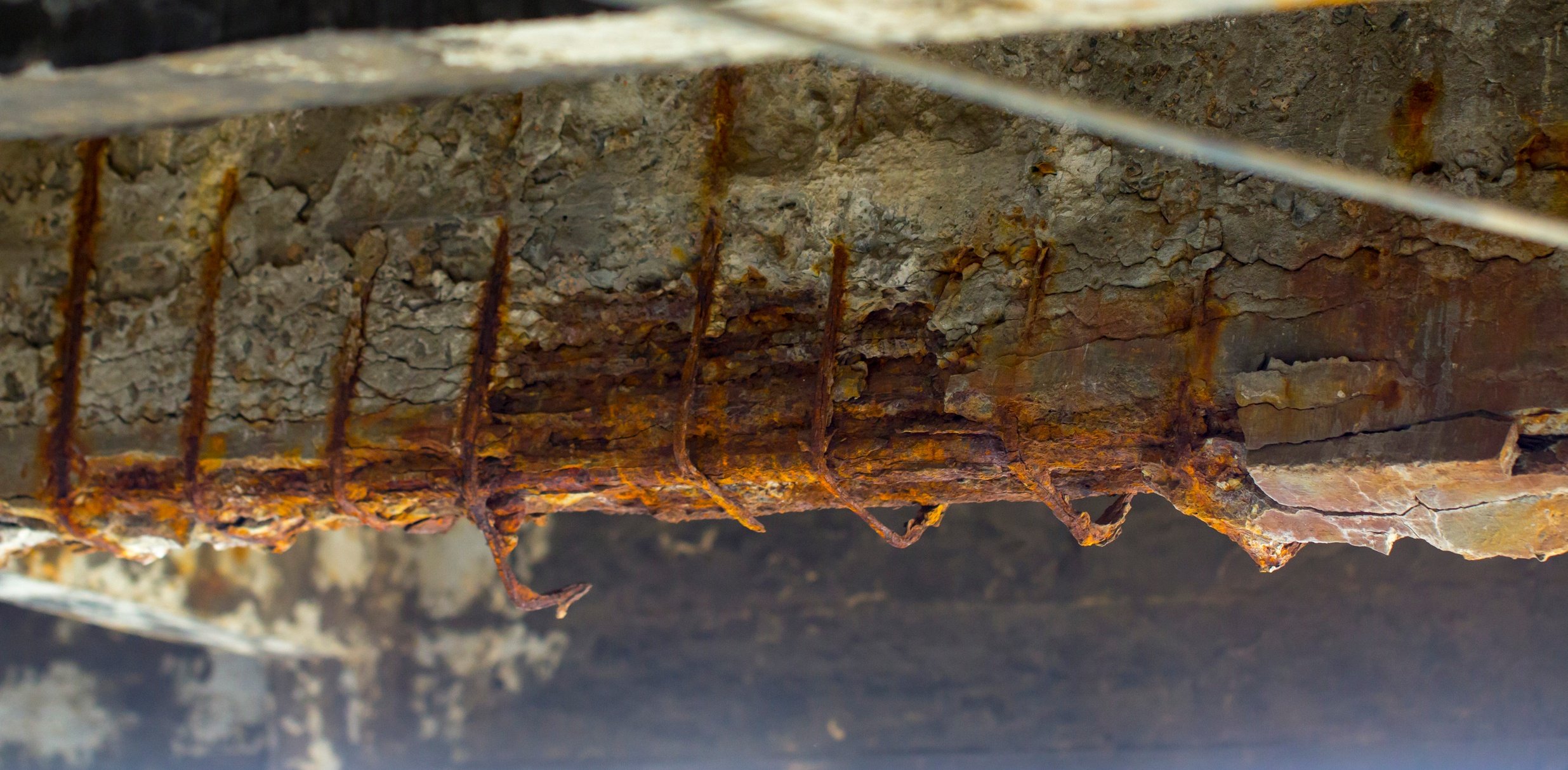Bridge in Need of Structural Rehabilitation