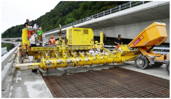 UHPC Solutions concrete casting machine